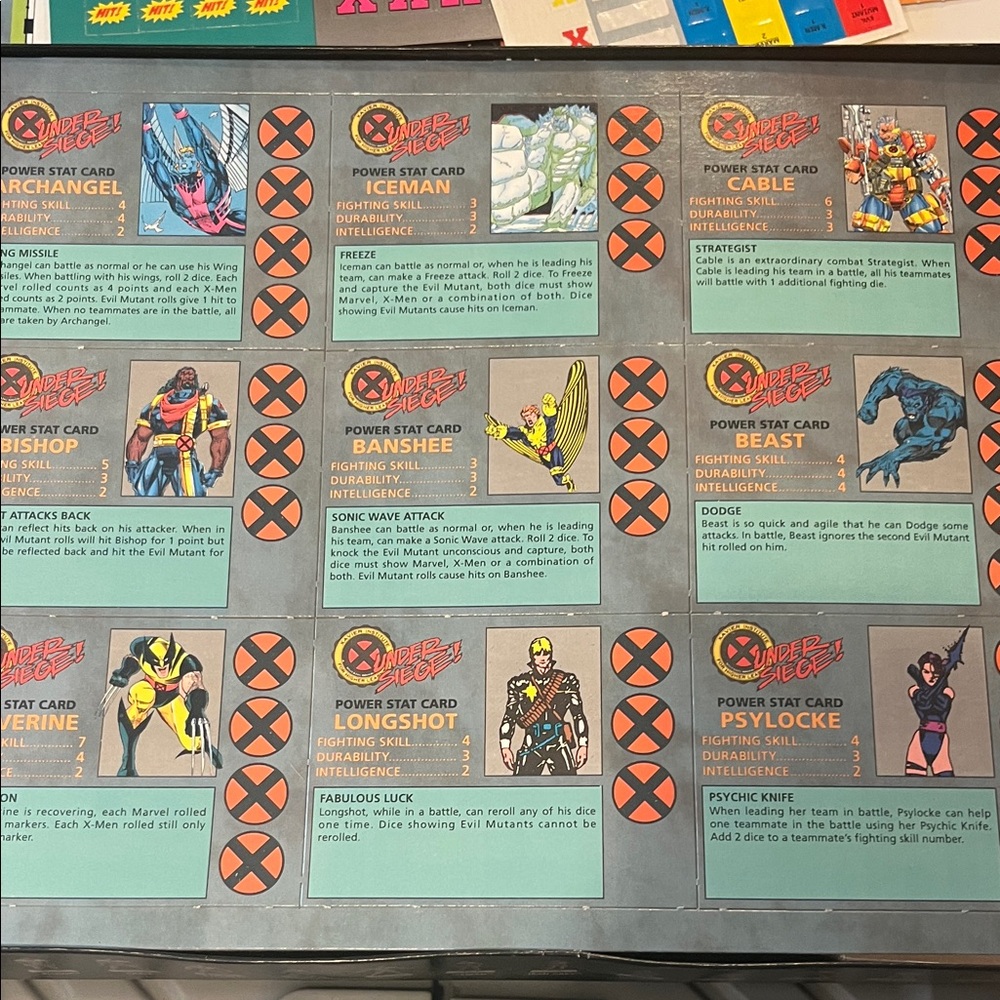 X-Men Under Siege Board Game - Multicolor Adventure - Picture 3 of 7